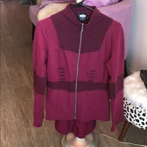 Marvel Captain America Civil War jacket Plum